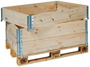 Rehausses de palette en bois